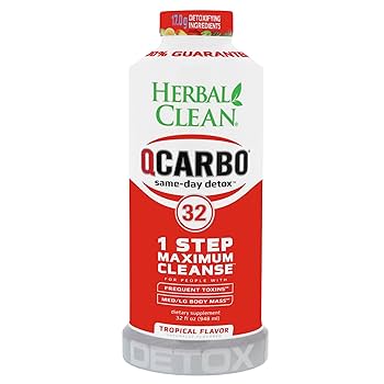Qcarbo Detox 32oz Tropical Flavor