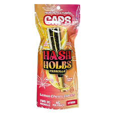 Caps Hash Holes 2pk 2gram Pre-roll Lemon Cherry Gelato