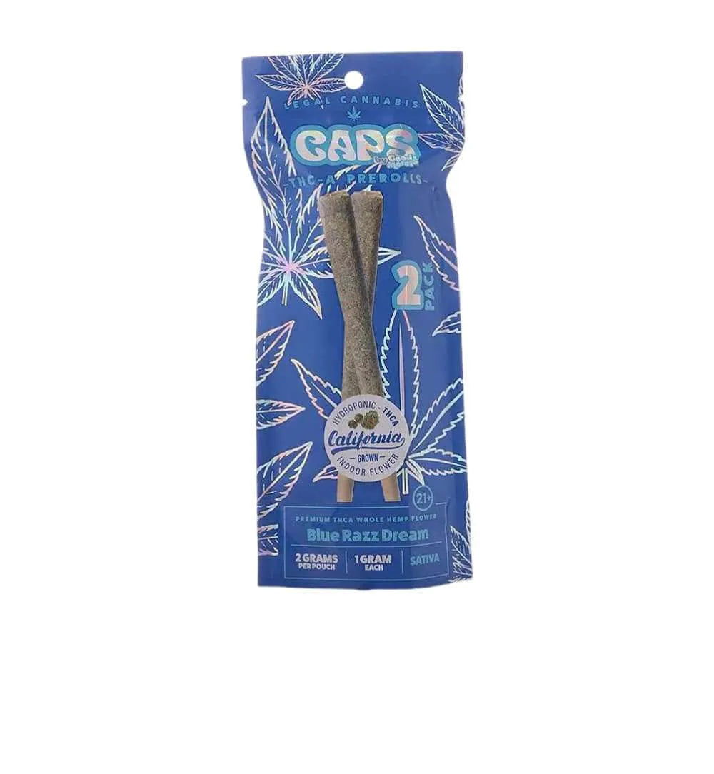 Caps Thc-a 2g Pre-roll Blue Razz Dream