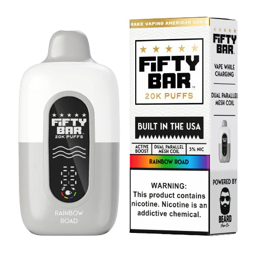 Fifty Bar 20k Rainbow Road