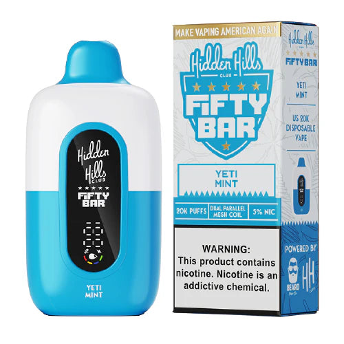 Fifty Bar 20k Yeti Mint