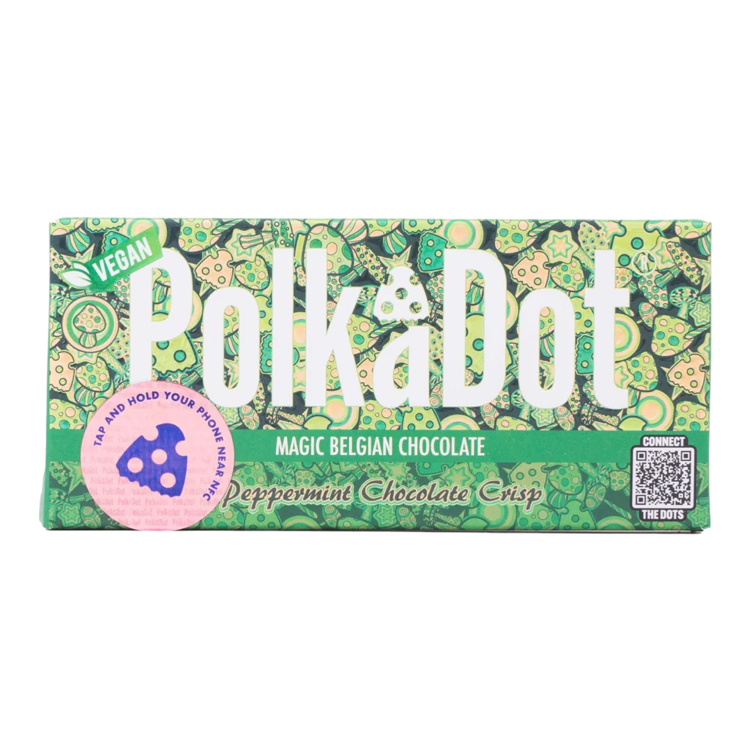 Peppermint Choc Crisp Polkadot Chocalate Mushroom 10,000mg
